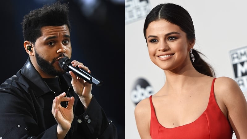 The Weeknd and Selena Gomez