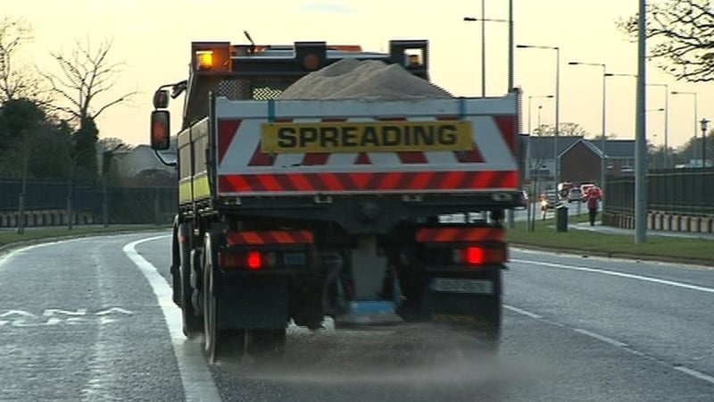 Major roads will be treated and gritted