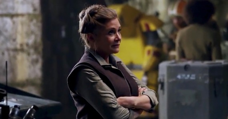 Carrie Fisher may make an appearance yet in Episode IX