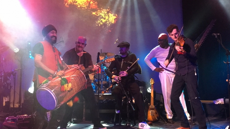 The mighty Afro-Celt Sound System, one of the acts appearing at this year's Temple Bar TradFest