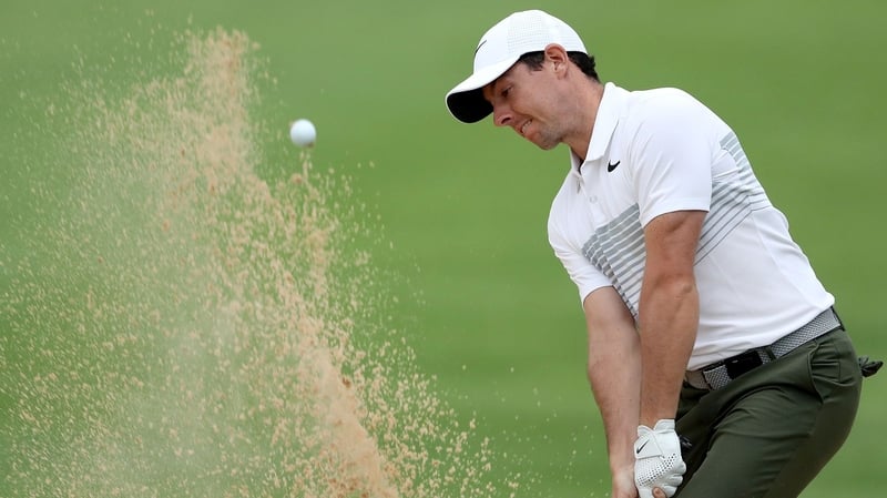 Rory McIlroy shot a round of 68