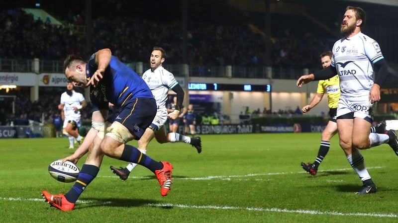 Jack Conan made a big statement with a hat-trick of tries