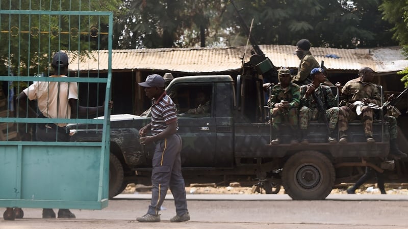 There were security fears in the Ivory Coast after protests spread to different cities