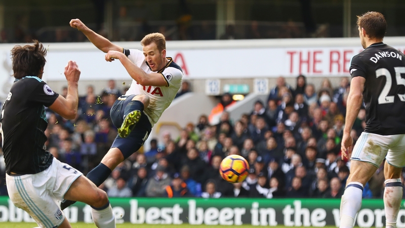 Harry Kane scored a hat-trick to take his tally for the season to 15 in all competitions