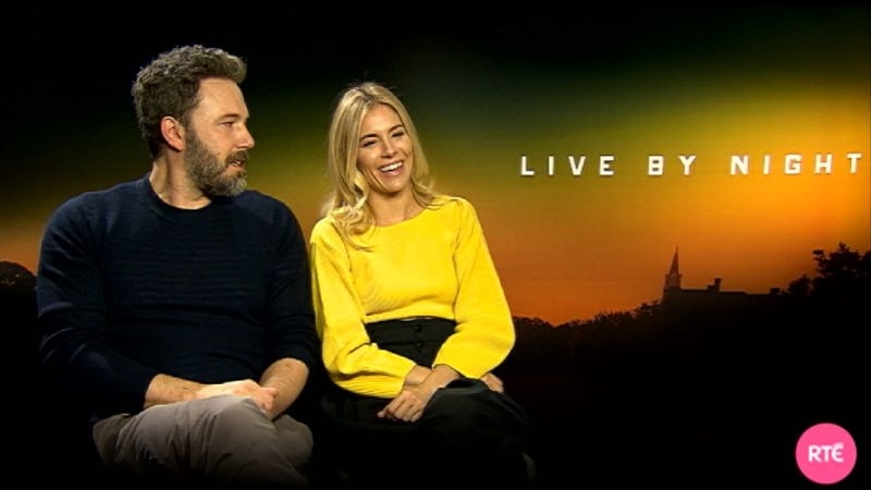 Ben Affleck and Sienna Miller talk to RTÉ Entertainment