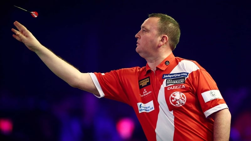 Glen Durrant capitalised on Jamie Hughes' poor finishing at Lakeside