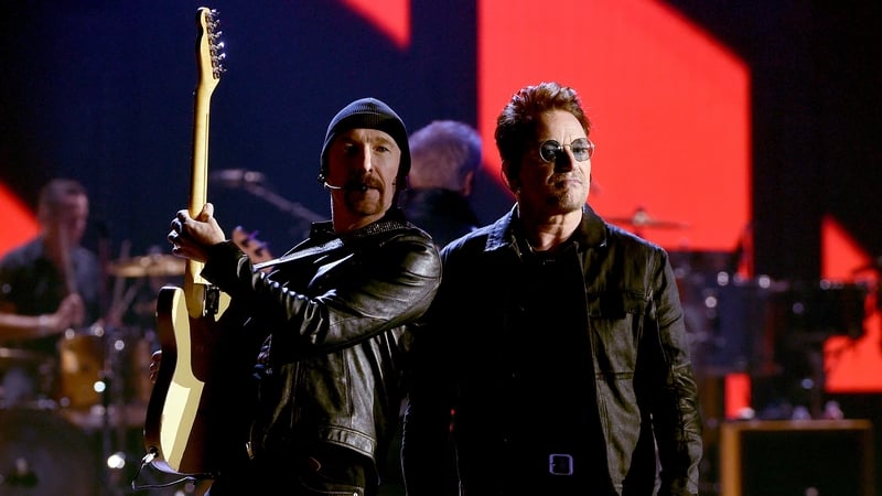 The Edge and Bono are being sued by a British musician