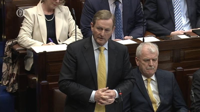 Enda Kenny's response to a question on Bus Éireann led to laughter and heckling