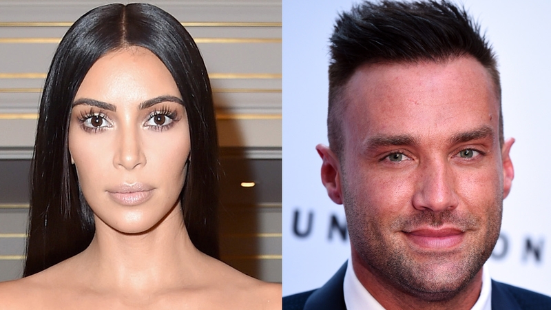 A rep for Kim Kardashian says she met Calum Best in school, but they did not date