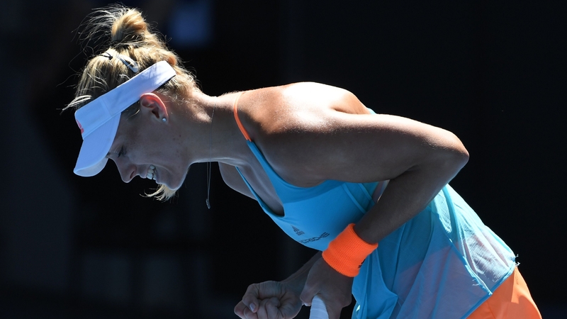 Kerber will now face Kristyna Pliskova in the next round