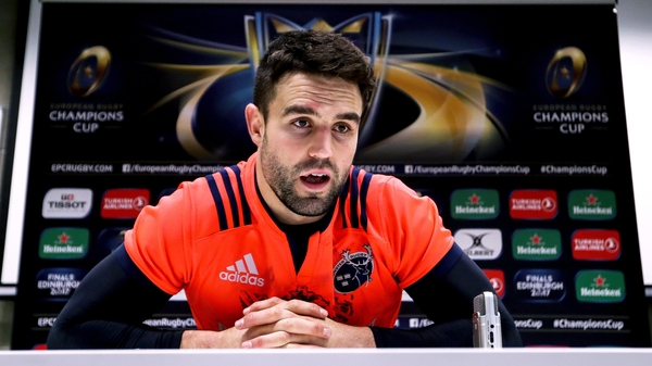 Conor Murray at today's press conference