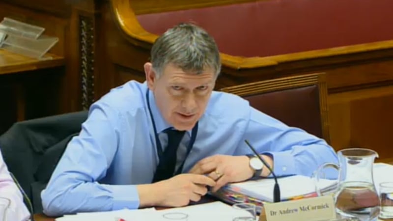 Andrew McCormick said documents had appeared with him anonymously after Christmas which required further investigation