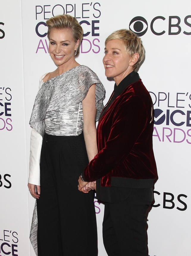 Portia de Rossi and wife Ellen DeGeneres raised the bar when it comes to polished looks on the night as did...