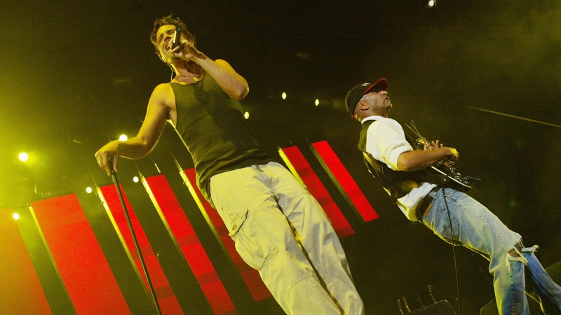 Audioslave have reunited in protest against Donald Trump at the Anti-Inaugural Ball