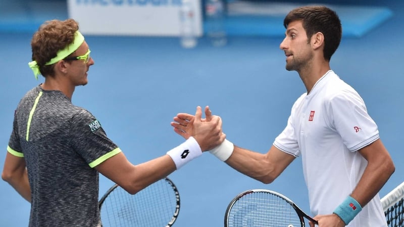 Djokovic was chasing a record seventh title in Melbourne
