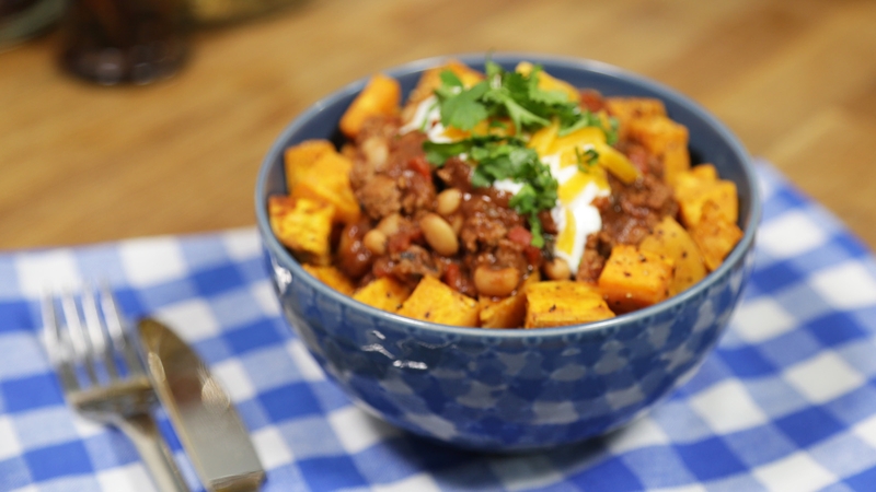 OT: Delish Chilli and Sweet Potato Cubes