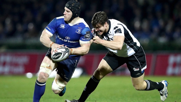 Sean O'Brien in action against Zebre