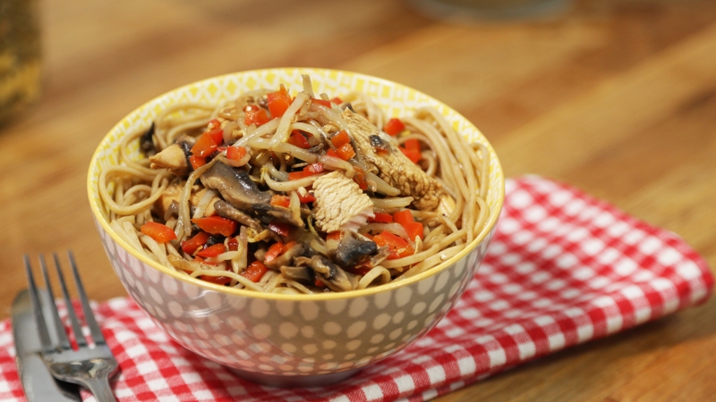Try Operation Transformation's Super Quick Singapore Noodles tonight.