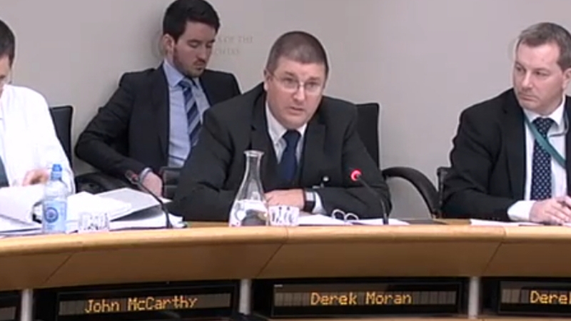 Finance Department Secretary General Derek Moran told the Oireachtas Budgetary Oversight Committee the second half of 2016 was much stronger than had been assumed