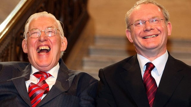 'Chuckle Brothers' - Ian Paisley and McGuinness enjoyed a surprisingly good working relationship