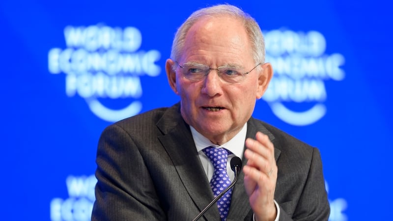 Wolfgang Schaeuble said he did not believe the UK would compare itself to Singapore