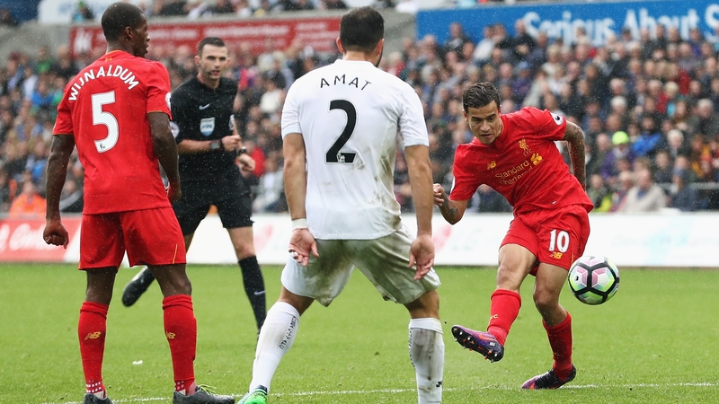 Philipe Coutinho is in line to start against Swansea