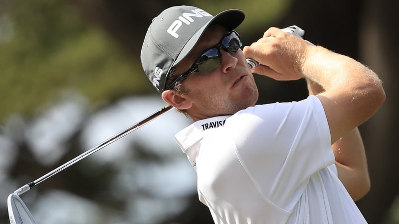 Power is seven shots off the lead in California