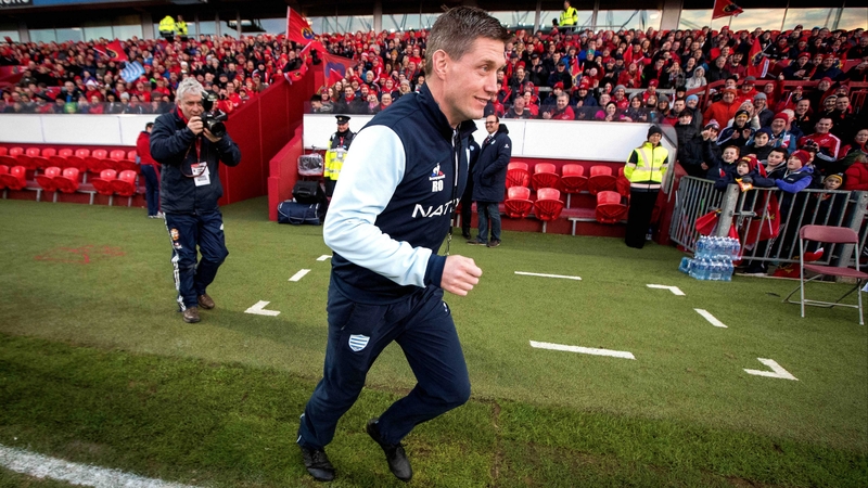 Ronan O'Gara ahead of kick-off