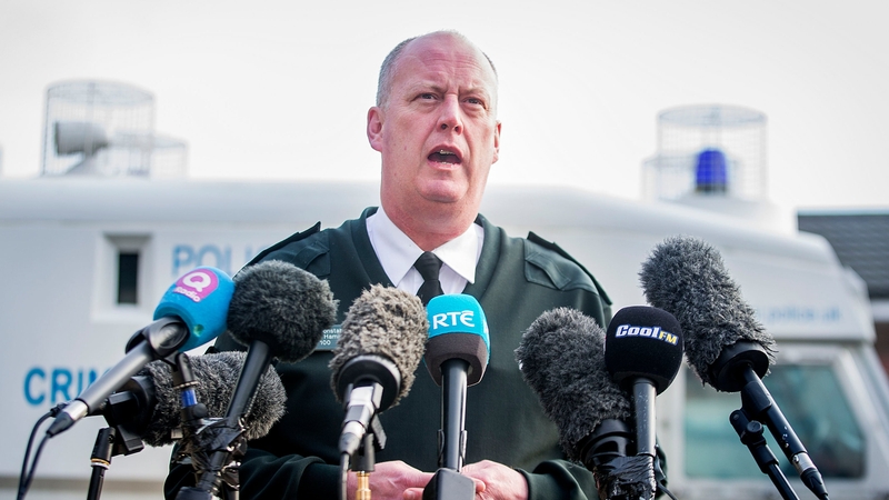 PSNI chief George Hamilton