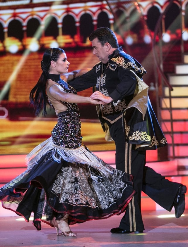 Week 3: Dancing Dessie channeled his inner Zoro for his Paso Doble with Karen Byrne.