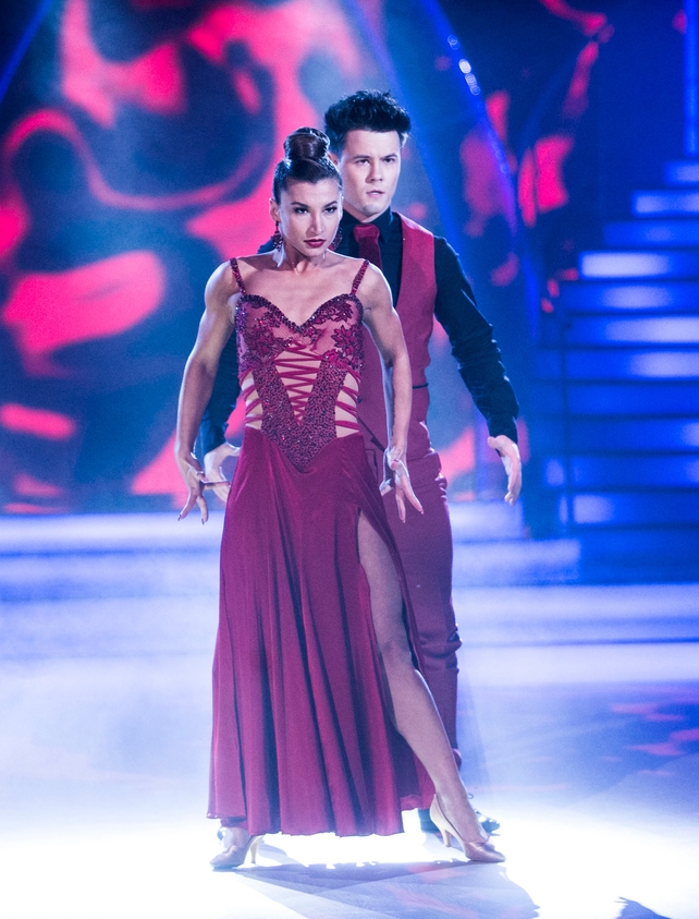 Week 3: Dayl Cronin and Ksenia Zsihotska fused hip hop and tango to the tune of One Direction's Drag Me Down.