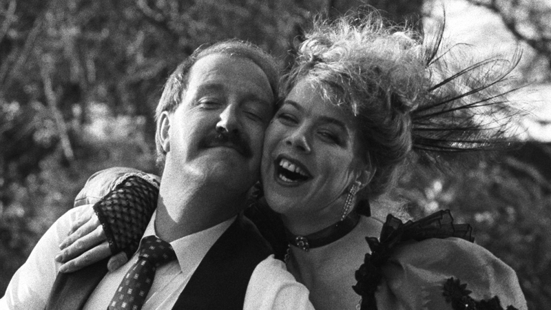 Gordon Kaye played cafe owner Rene Artois in 'Allo 'Allo