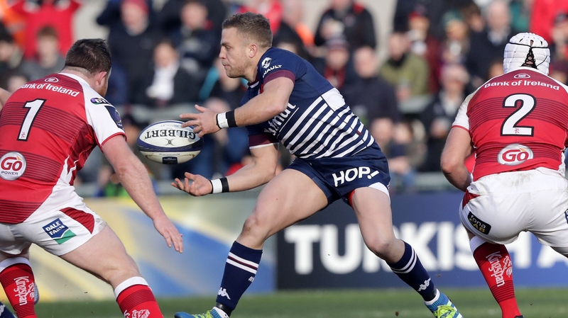 Ian Madigan in action for his club in France