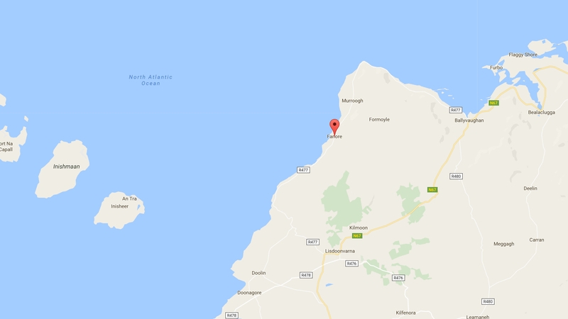 The coach had stopped on the coast road between Fanore and Lisdoonvarna at around 12.30pm