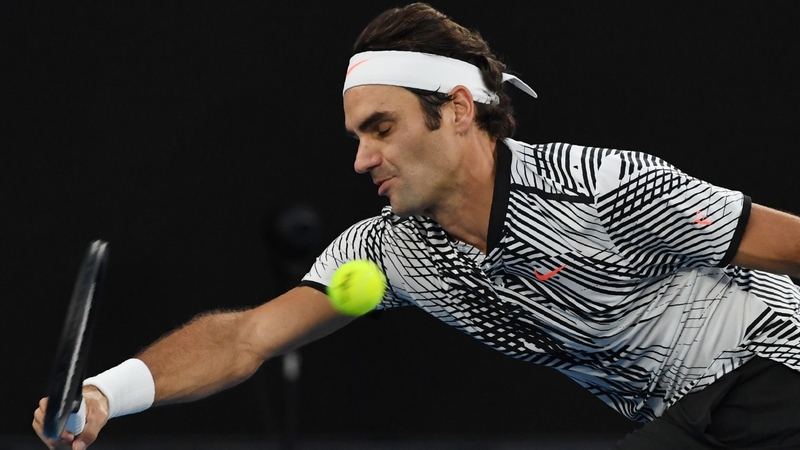 Roger Federer made short work of Mischa Zverev