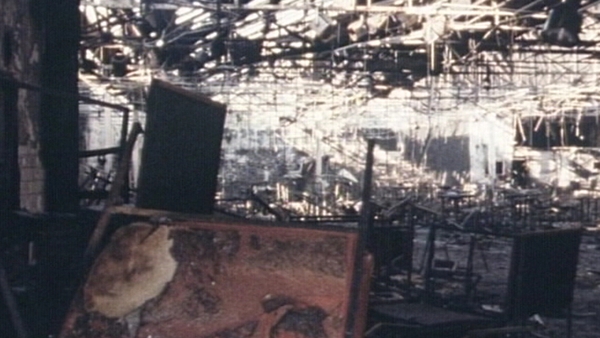 The ravaged interior of the Stardust ballroom. The total human cost of the the tragedy may never be fully known