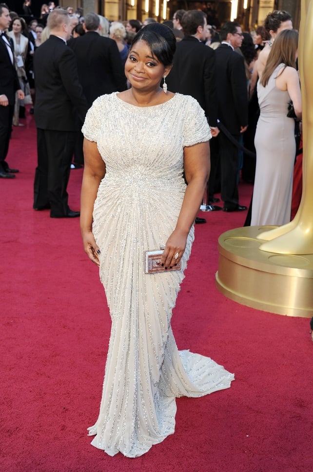 Octavia Spencer in Tadashi Shoji (2012)