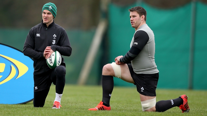 Johnny Sexton and Seán O'Brien should return to full training next week