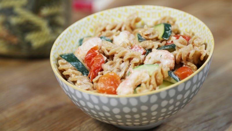 Operation Transformation: Prawn & Courgette Pasta