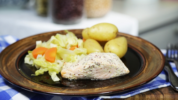 Operation Transformation: Mustard Baked Salmon