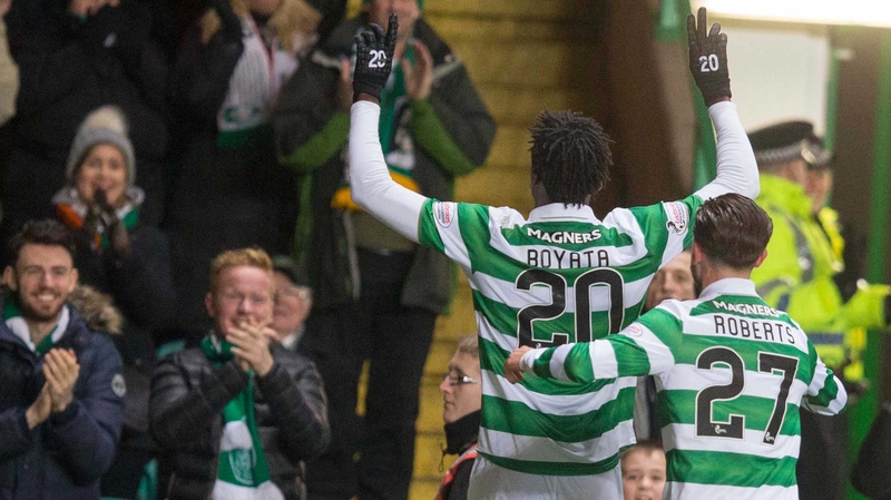 Celtic march on towards the title