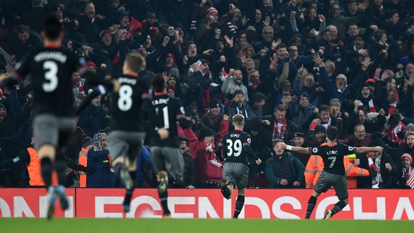 Long's goal put the gloss on a semi-final win over Liverpool