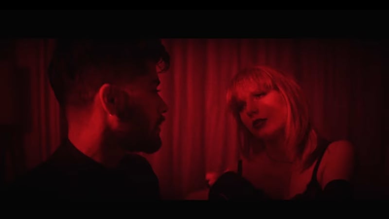 Zayn Malik and Taylor Swift in the new Fifty Shades