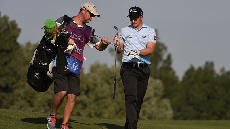 Paul Dunne is seven under going into the weekend