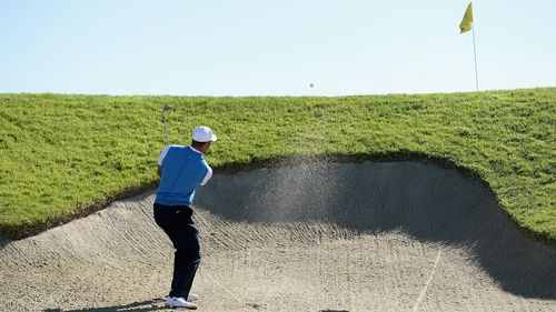 Tiger Woods took the scenic route around the Torrey Pines South Course on Thursday