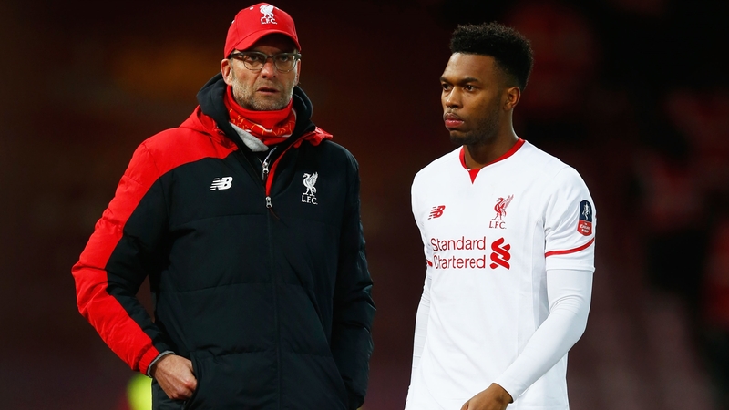 Klopp has backed Sturridge to regain his form in front of goals