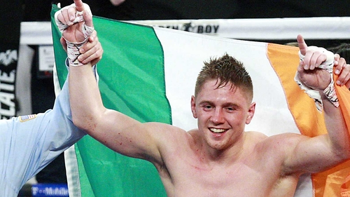Jason Quigley had to work hard for his win