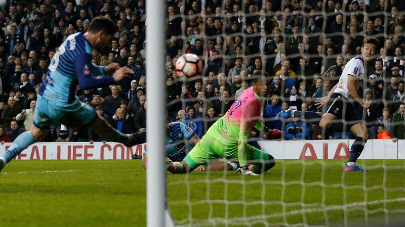 Son Heung-Min scores the winner in the seventh added minute