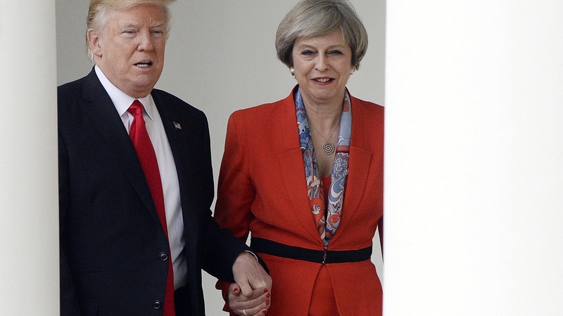 Theresa May said Donald Trump was wrong to retweet the Britain First posts