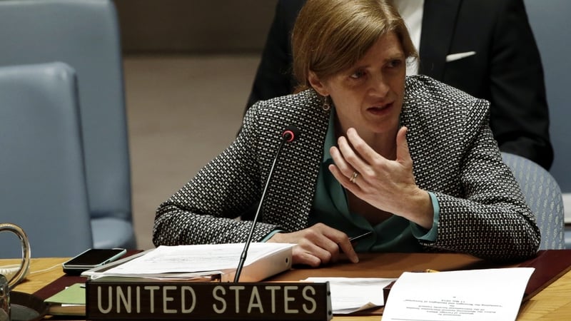 Samantha Power left her job at the UN on 20 January